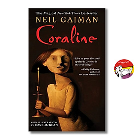 Sách - Coraline by Neil Gaiman | Fantasy / Horror / Fiction for Young Adult / Ngoại văn khổ nhỏ
