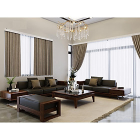 Mua Sofa gỗ óc chó phòng khách lớn - sofa 2 + 3 chỗ - SF/001
