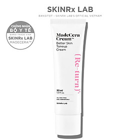 Kem chống nắng dưỡng trắng, CC cream SKINRx Lab MadeCera Cream Better Skin Tone-Up Cream SPF50+ PA++++ 30ml