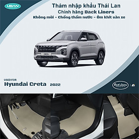 Thảm lót sàn ô tô UBAN cho xe Hyundai Creta (2022 - 2024) - Nhập khẩu Thái Lan