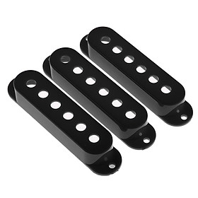 48mm 50mm 52mm Pole Spacing Single Coil Pickup Cover Set for  ST SQ