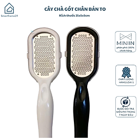 Mua Cây Chà Gót Chân Bản To  Tẩy Da Chết 2 Mặt Bằng Thép  Kèm Hộp Đựng Tiện Lợi - HÀNG CHÍNH HÃNG MINIIN