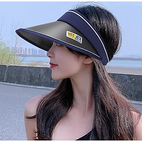 Mũ chống nắng chống tia uv nửa đầu cao cấp, nón nửa đầu nữ thể thao