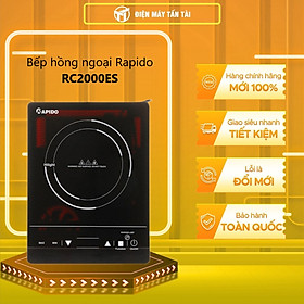 Bếp Hồng Ngoại Đơn Rapido RC2000ES (2000W) - Hàng Chính Hãng