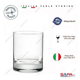 Bộ 6 Ly Thủy Tinh Gina 300ml - Bormioli Rocco - Italy
