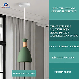 Mua Đèn treo trần nhà SuperVilighting trang trí bàn ăn phòng ngủ phòng khách đầu giường THAGOGIUA-E27