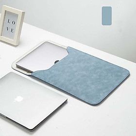 Túi Đựng Laptop Cho Macbook Pro 13 Ốp Lưng M1 Cho Macbook Air 13 12 15 16 Cặp Máy Tính Bảng Máy Tính Xách Tay túi Huawei HP Bao - V blue single