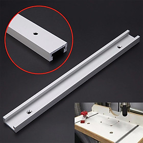 Mua Ray Trượt Nhôm Chữ U - Thanh Ray Trượt Bàn Cưa Chữ U Hợp Kim Nhôm Sử Dụng kết hợp với ray trượt rời  bộ gá chặn đầu gỗ