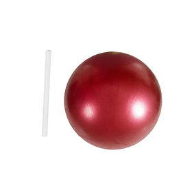 Small Pilates Ball Core Ball Heavy Duty Thickened 9 inch Exercise Ball Yoga Ball for Gymnastics Working Out Stability Home Gym