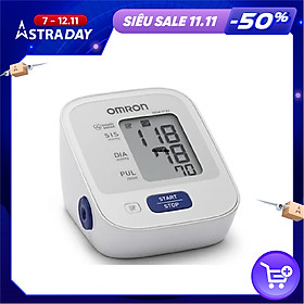 Máy đo huyết áp Omron Hem 7121 + Tặng Máy đo đường huyết Safe-Accu