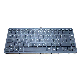 Keyboard For EliteBook 840 G1 845 G1 855 G1 850 G1 UK W/ Black Frame