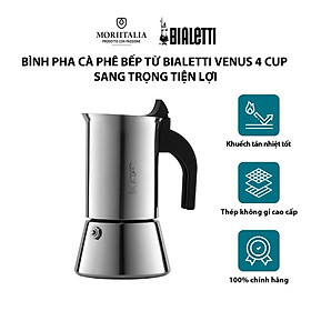 Mua Bình pha cà phê bếp từ Bialetti Venus 4 cup sang trọng tiện lợi 990001682/NW