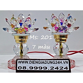 ĐÈN THỜ PHA LÊ CAO CẤP 201 (17cm) 1 CẶP