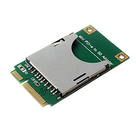 Bộ chuyển đổi cổng giao diện thẻ SD sang MINI PCI-E Mini PCI Express SSD cho máy tính xách tay 