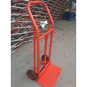 Mua Xe đẩy 2 bánh sơn tĩnh điện đỏ thêm 2 thanh chống sau siêu khoẻ