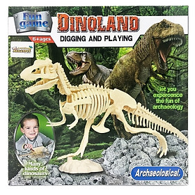 Đồ Chơi Khảo Cổ - Sưu Tầm Hóa Thạch Khủng Long T-rex-268-7