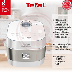 [Tefal] Nồi cơm điện tử cao tần Tefal RK762168 - Hàng chính hãng