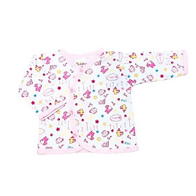 Áo sơ sinh dài tay Babibo áo sơ sinh cotton in họa tiết đáng yêu BB43