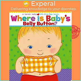 Sách - Where Is Baby's Belly Button? by Karen Katz (US edition, boardbook)
