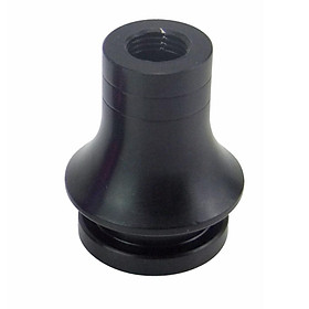 Silver  Knob Boot Retainer For Manual Gear er - Black