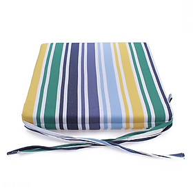Nệm ngồi Soft Decor 405 Ink Stripe Pattern 40x40x5cm (Xanh Đậm)