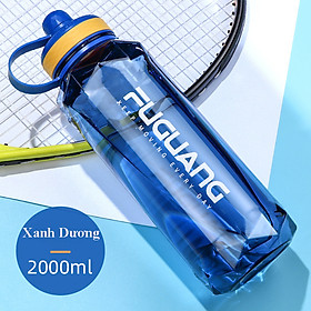 Bình nước kiểu dáng thể thao Fuguang  dung tích 2 lít chất lượng an toàn chịu nhiệt tốt từ 5 -90 độ bình thiết kế kín và chống rơi