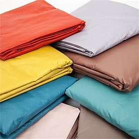 Drap giường chằn thun dễ bọc nệm chống thấm cho bé màu đơn sắc - Giao màu