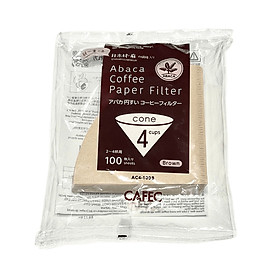 Mua Giấy lọc cà phê CAFEC Abaca Cone (V60) size 01 và size 02 | Nhập khẩu chính hãng Nhật Bản