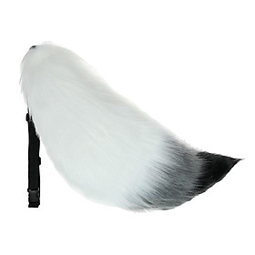 Faux Furry Fox Long Tail  Animal Big Tail Cosplay Prop Costume