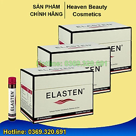 Collagen Elasten - Phiên bản đặc biệt 3 Hộp Giúp Da Căng Mịn, Chống Lão Hóa, Tóc Chắc Khỏe - Collagen Số 1 Tại Đức