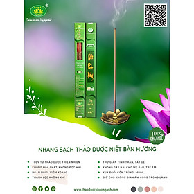 Mua Nhang sạch thảo dược Niết Bàn Hương 5 Tấc thời gian cháy 250 phút