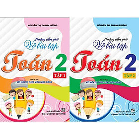 Sách - Hướng dẫn giải vở bài tập toán 2 - tập 1 + 2 (bám sát sgk kết nối tri thức với cuộc sống) - HA
