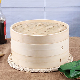 Xửng Tre Hấp 2 Tầng BAIJIE ZL-30 (30cm)