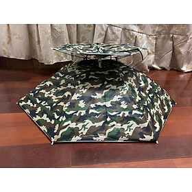 Mua Mũ Ô Dù Đội Đầu Có Thể Gấp Gọn Tiện Lợi Chống Nắng Mưa Độc Đáo Cá Tính - Dùng Đi Du Lịch  Câu Cá  Đi Học làm vườn