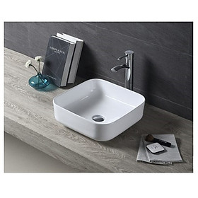lavabo vuông đặt bàn