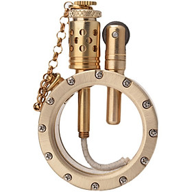 Mua Bật lửa thủ công đồng nguyên khối độc lạ TC09_màu ngẫu nhiên