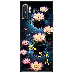 Ốp lưng cho Samsung Note 10 - Note 10 Plus - Note 20 - Note 20 Ultra - Tâm Sen Hồng An - Hàng Chính Hãng