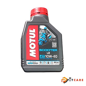 Nhớt Xe Ga Giá Rẻ Motul Scooter LE 4T 10W40 800ml Chính Hãng