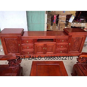 Mua Kệ tivi gỗ soan đào 2m2