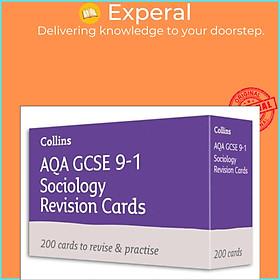 Sách - AQA GCSE 9-1 Sociology Revision Cards - Ideal for the 2024 and 2025 Exams by Collins GCSE (UK edition, paperback)