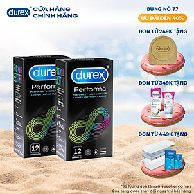 Combo 2 Bao cao su Durex Performa 12 bao