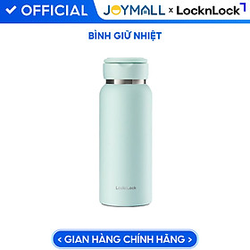 Bình giữ nhiệt inox LocknLock Sling Ring Tumbler 650ml LHC4321 800ml LHC4322, Hàng chính hãng, quai cầm tiện lợi - JoyMall
