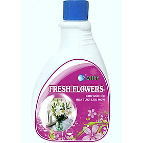 Nước cắm hoa công nghệ nano đồng Fresh Flowers AHT 430ml - giúp hoa lâu tàn, không thối nước