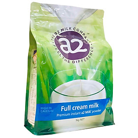 Sữa tăng chiều cao A2 High In Calcium Úc - Giúp trẻ phát Triển chiều cao, Chống loãng xương ở người lớn, Hỗ Trợ tăng sức khỏe tổng thể  (1kg/bịch, 6bịch/thùng) - Massel Official