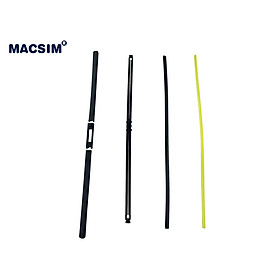 Combo cần gạt nước mưa ô tô Nano Silicon Macsim cho xe Ford wing tiger 2013-2018