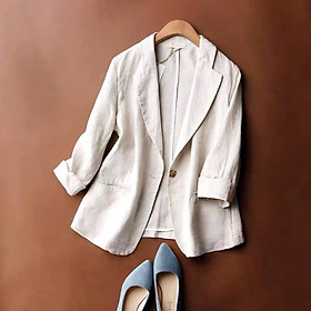 Áo khoác blazer dáng tay lỡ, đơn giản mà thanh lịch và sang trọng Bz11