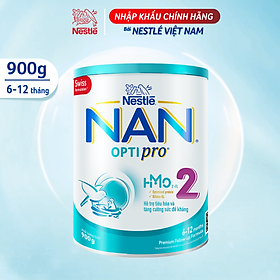 Sữa Bột Nestlé NAN OPTIPRO HM-O 2 900g