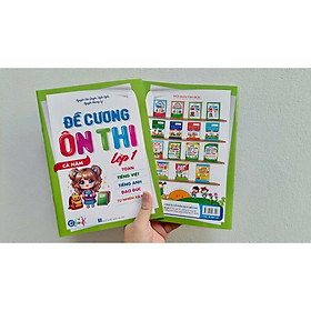Đề Cương Ôn Thi Lớp 1 - Cả Năm - Bản Quyền