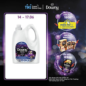 Nước Xả Vải Downy Hương Nước Hoa Quyến Rũ (Huyền Bí) 4L (Dạng chai)