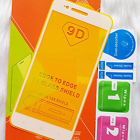 Hình ảnh Kính Cường lực 9D Dành Cho XIAOMI MI A1 - REDMI 5X Full Keo Màn Hình - Màu Trắng